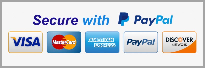 secure payment with PayPal